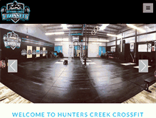 Tablet Screenshot of hunterscreekcrossfit.com